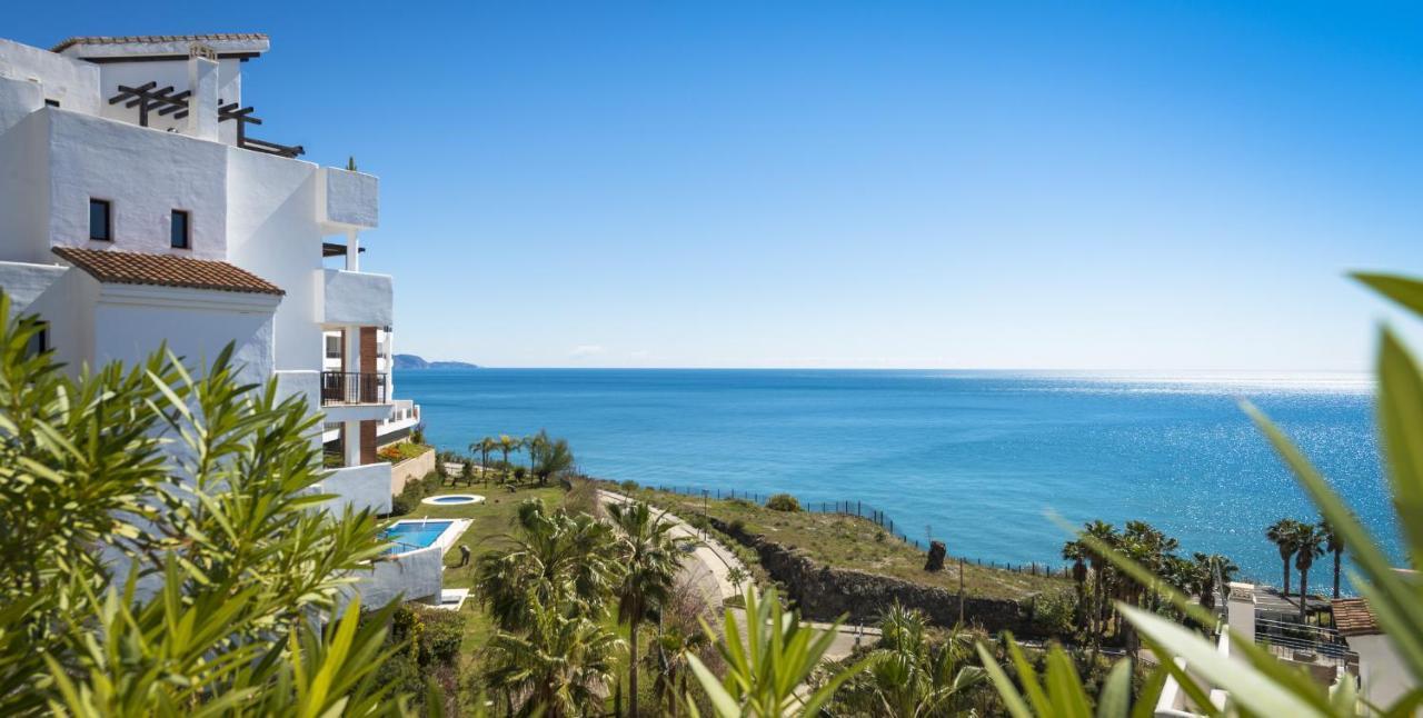 Apartamento Vista Mar Frontal Con Parking Torrox Exterior photo